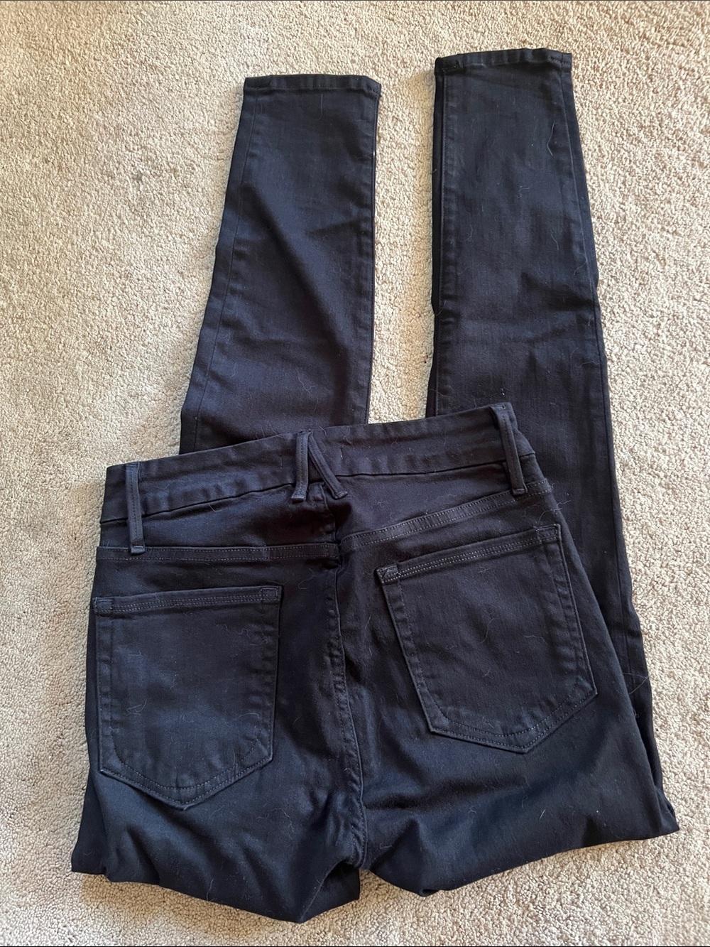 Good American Black High-Rise Skinny Jeans - Picture 3 of 3
